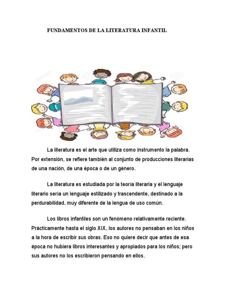 Calígrafo construir Él Fundamentos de La Literatura Infantil | PDF | Literatura infantil |  Hermanos Grimm