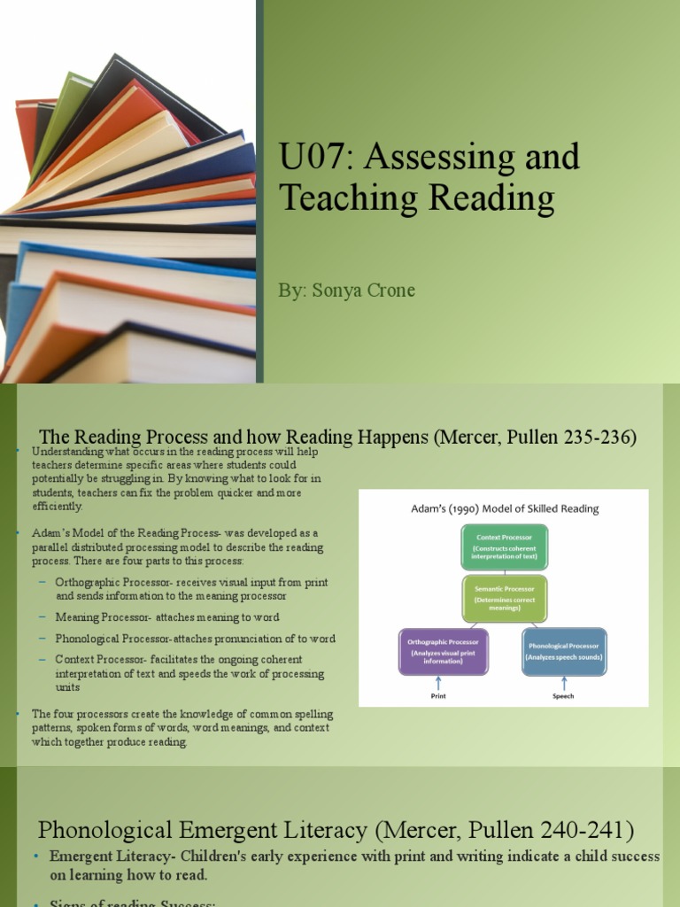 Understanding Reading Assessment Strategies | PDF | Reading ...