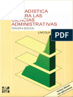 Estadistica para Las Ciencias Administrativas L Chao