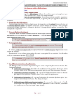 Résumé OEM - Dans Un Milieu Dielectrique PDF