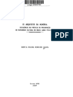 Os arquitetos da memória: a preservação do patrimônio cultural no Brasil (1930-1940