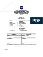 SCES3113 Lap Report 1: Institut Pendidikan Guru