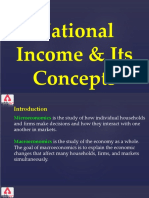 National Income Concepts Class 1 PDF