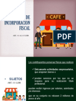 Regimen de Incorporacion Fiscal