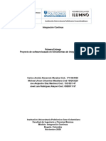 Entrega 1 Integración Continua PDF