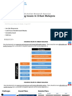 Housing Issues in Urban Malaysia: IGLUS Action Research Exercise