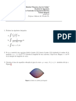 Ejercicios de Aplicaciones de Las Integrales