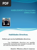 Unidad 3 Habilidades Directivas