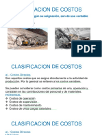 I Unidad Clasificacion de Costos 2 PDF