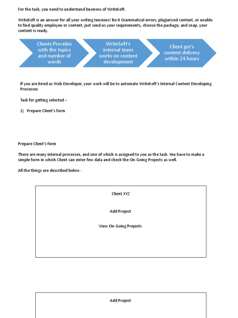 Web Development Task | PDF | World Wide Web | Internet & Web