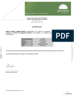 Certificado Cesantias Inmovilizadas PDF