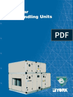 YMA Modular Air Handling Units with Capacities from 0.25 to 26 m3/s