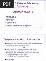 ENGG 412 Materials Science and Engineering Composite Materials