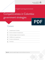 Etapas de Un Plan de Comunicación Estratégica Competitiveness in Colombia: Government Strategies