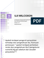 Uji Wilcoxon