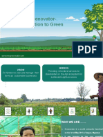 Greenovator Profile