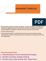 Environmental Analysis