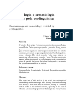 COuTO- Onomasiologia e semasiologia revisitados pela ecolinguistica