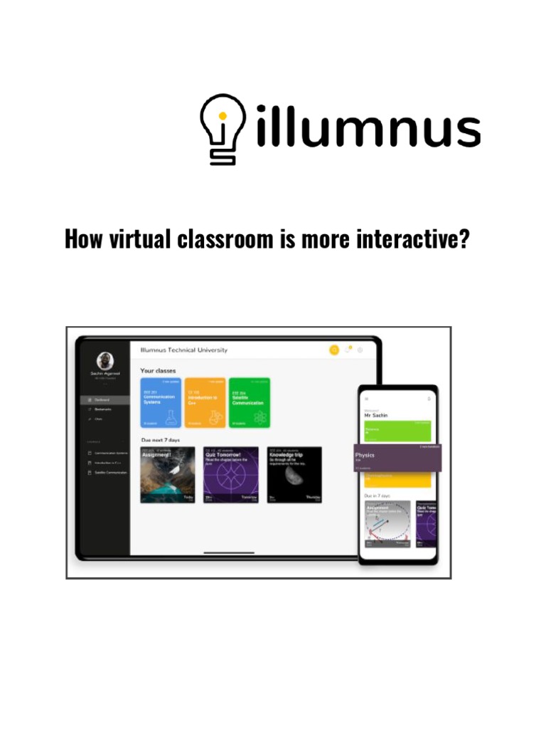 How Virtual Classroom Is More Interactive | PDF