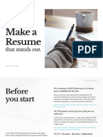 TWW LM How To Make A CV Final PDF