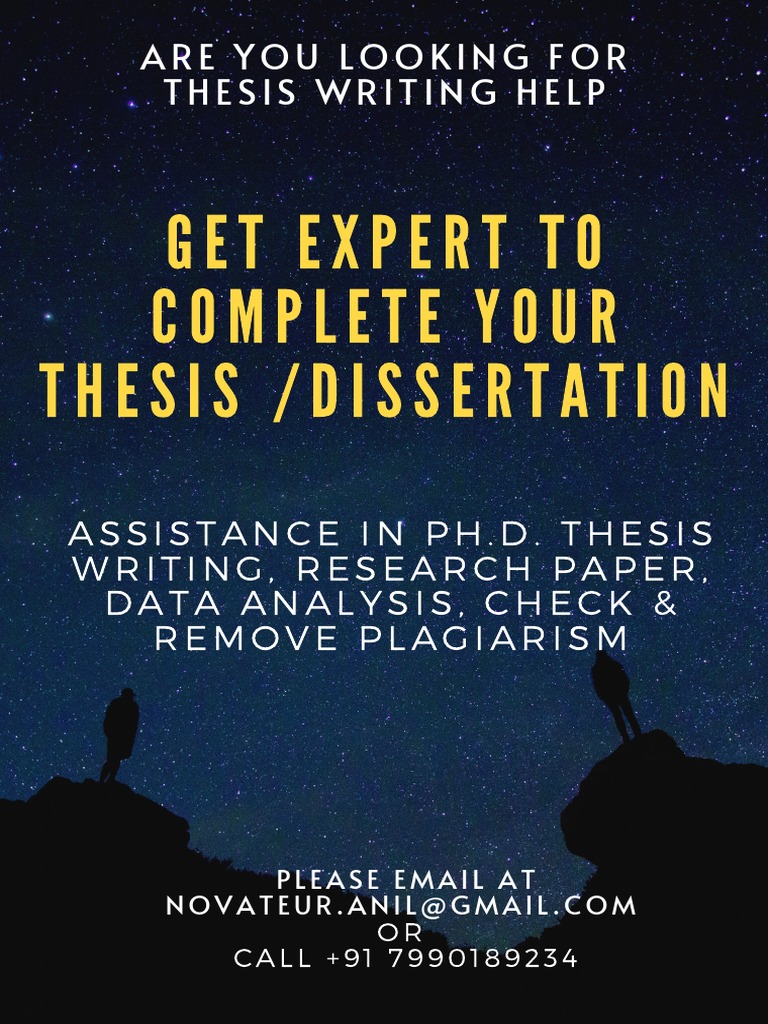 Expert Thesis & Dissertation Assistance | PDF