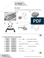 End-Of-Year Test PDF