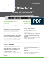 MS120 Switches: Cloud-Managed Access Switches Industry Leading Cloud Management