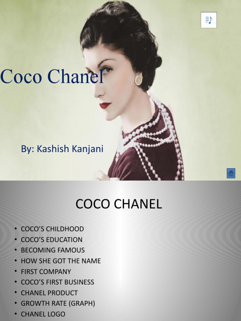 Coco Chanel Powerpoint, PDF, Clothing