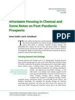 Affordable Housing in Chennai and Some Notes On Post-Pandemic Prospects PDF