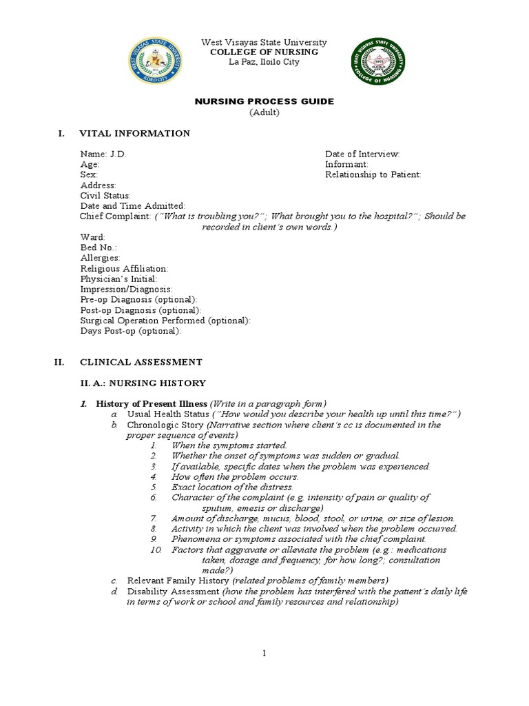 Nursing Process Guide for Adults | PDF | Cough | Medicine