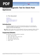 Hardware Diagnostic Tool For Check Point Appliances: in This Document