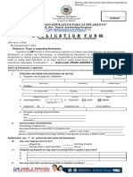 PGB - Scholarship APPLICATION FORM - PRIVATE - MASTERAL - ACA - BOARD PDF