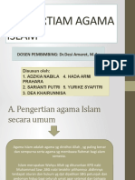 Pengertiam Agama Islam