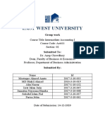 East West University: Group Work