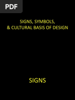 Signs, Symbols, & Cultural Basis of Design