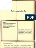 Obținerea produsului