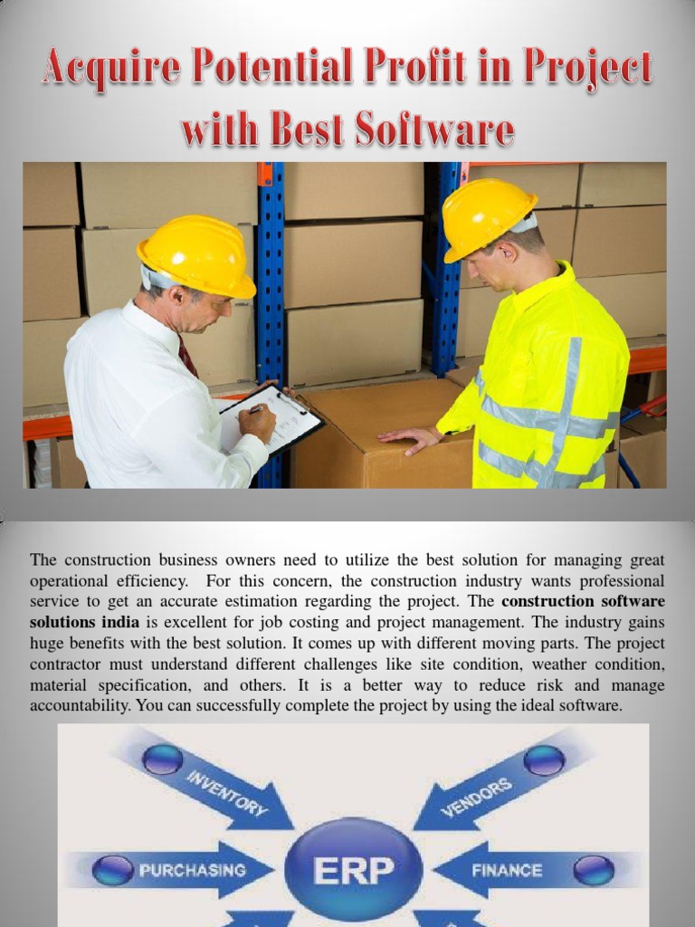 Acquire Potential Profit in Project With Best Software | PDF | Career ...
