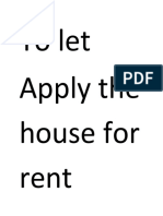Rent a Cozy Home with Easy Application