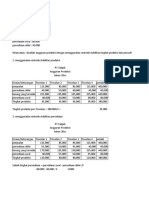 Contoh Soal Anggaran Produksi