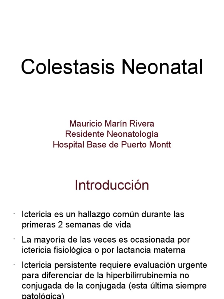 Enfermedad de Niemann-Pick tipo C: desde una colestasis neonatal