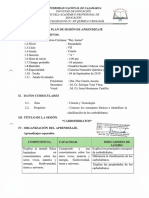 Plan de Sesión de Aprendizaje L. Datos Informativos.: 1.1.institución Educativa Cristiana: "Rey Josías"