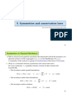 Conservation Laws from Symmetries