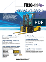 Komatsu New AC 3.0 Ton Electric Truck