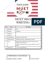 MUET Report Writing Lesson 2