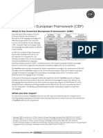 Face2face What Is The Common European Framework Cef PDF