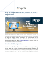 Step by Step Guide: Online Process of APEDA Registration