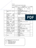 Checklist ADL Menopause