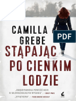 Stapajac Po Cienkim Lodzie - Camilla Grebe