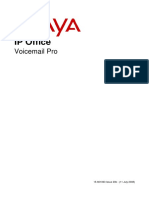 Voicemail Pro Installation