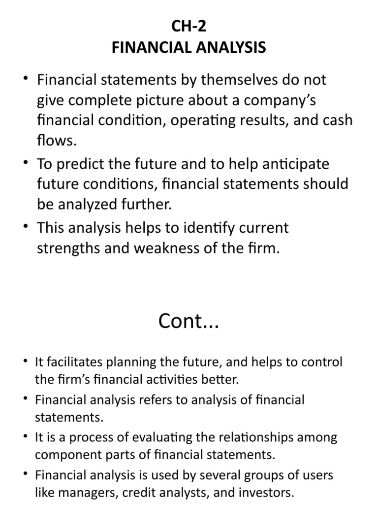 Financial Analysis Techniques Explained | PDF | Return On Equity ...